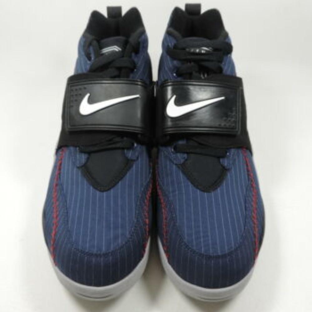 Nike Air Diamond Turf Mens Shoes Blue Navy - Picture 4 of 8